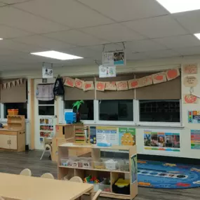 A dynamic, inviting space where Pre-K students dive into early learning through group activities, hands-on exploration, and creative play — all designed to prepare them for kindergarten success.