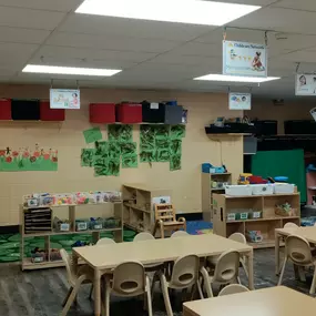 A fun, interactive classroom where Pre-K children explore, create, and learn through guided activities that foster independence, problem-solving, and friendships.