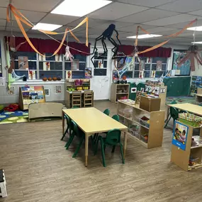 An engaging, hands-on learning space where Pre-K children prepare for kindergarten through creative activities, group play, and early academic exploration.