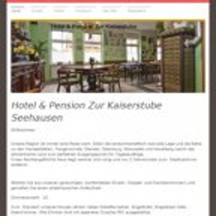 Logo van Hotel & Pension Zur Kaiserstube