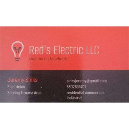 Logo da Red's Electric