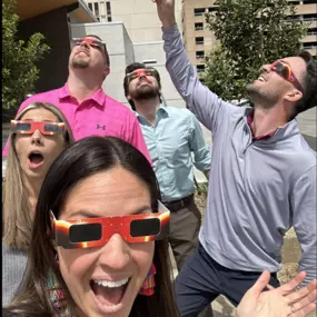 We took an afternoon break to go check out the solar eclipse!!! Where did everyone watch from?