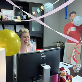 Happy Happy Birthday, Carolyn!! You are so fun to celebrate! We love you!!!!