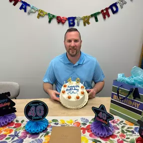 Wishing a very Happy 40th Birthday to Mike, one of our outstanding Sales Representatives!
Your dedication, drive, and positive attitude make a real impact every day. We’re grateful to have you as part of the team and look forward to celebrating many more milestones together. Enjoy your special day celebrating the big 4-0!