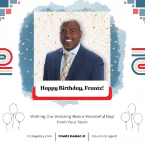 Join us in celebrating the birthday of our incredible boss, Frantz Gaston Jr.! ????????
Wishing you a day filled with joy, laughter, and all your favorite things. Happy Birthday from all of us at the office!