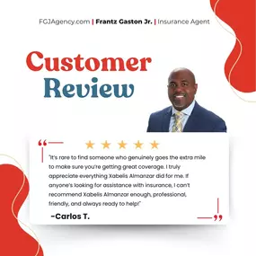 At Team Frantz Gaston Jr., we're committed to providing an amazing experience, and Xabelis Almanzar truly embodies that. Thank you for your hard work and dedication to our customers!