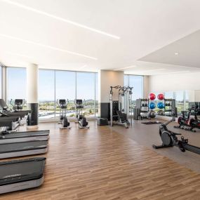 Health club  fitness center  gym