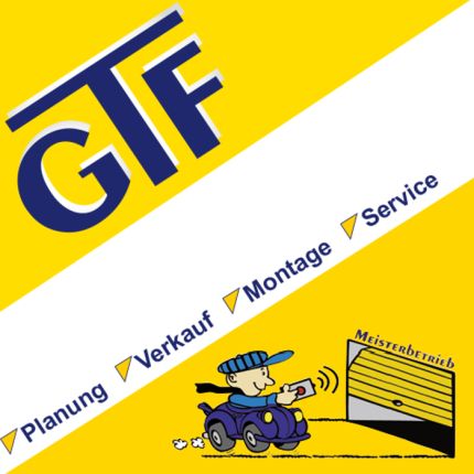 Logotipo de GTF-Worms | Garagentore, Torantriebe, Fertiggaragen