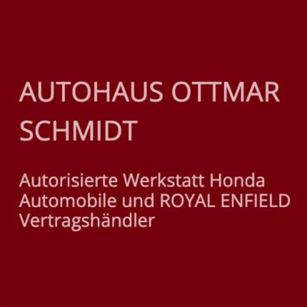 Logo von Autohaus Ottmar Schmidt e.K. Inh. Jochen Schmidt