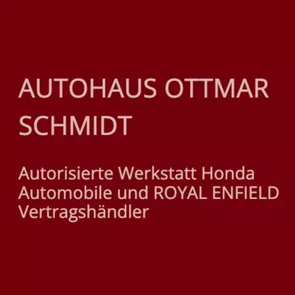 Logotyp från Autohaus Ottmar Schmidt e.K. Inh. Jochen Schmidt