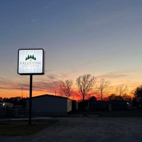 Palestine Home Center At Dusk