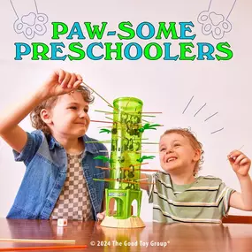 ???? Perfect playthings for 3- to 5-year-olds, these imaginative toys and games build essential skills and remind kiddos aything is paw-ssible! 
Because after all, play is the work of childhood!