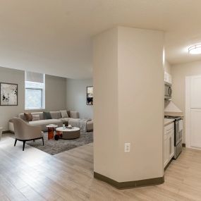 Living Room and Kitchen