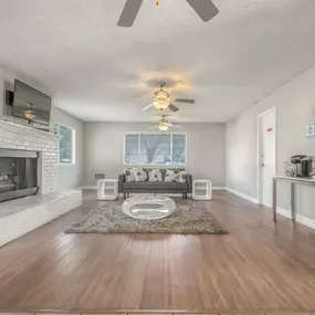 Living Room with Fireplace