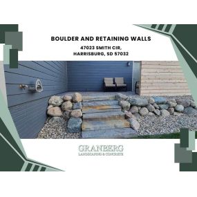 boulder and retaining walls