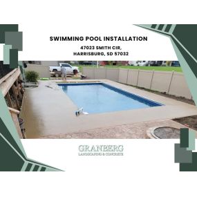 swimming pool installation