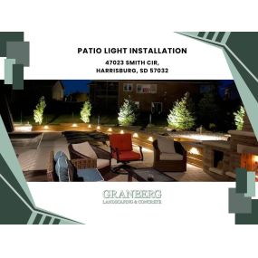 patio light installation