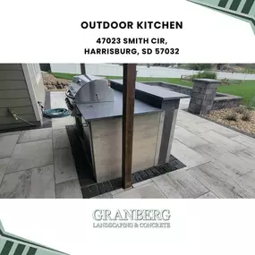 outdoor kitchen