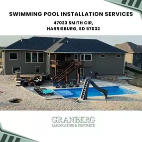 swimming pool installation services