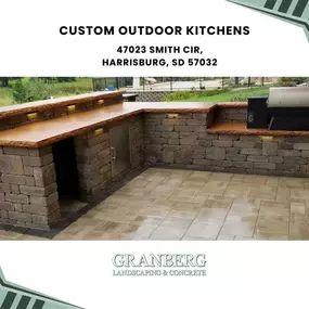 custom outdoor kitchens