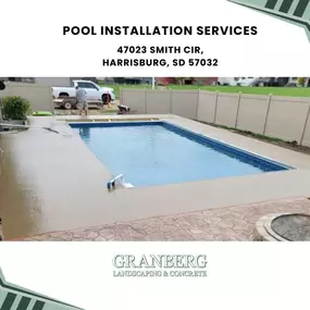 pool installation services