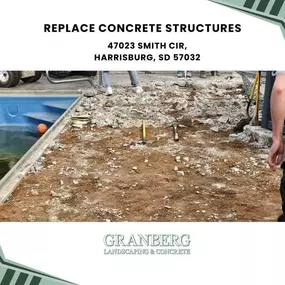 replace concrete structures