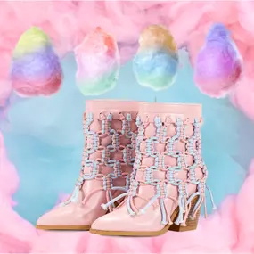 Cotton Candy Boots, Women's Shoes