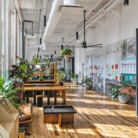 Convenient indoor spaces to work