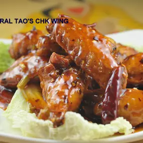 Fried Chicken Wing with General Tao's Wing