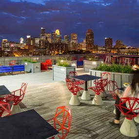 Rooftop view