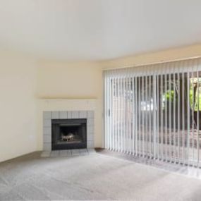 Living Room with Fireplace