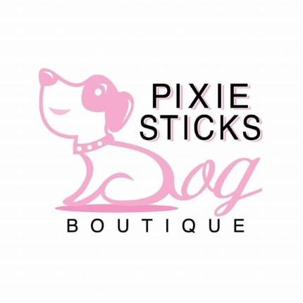 Logo da Pixie Sticks Dog Boutique