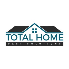 Total Home Pest Solutions logo a top of house with the business name under it.
