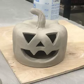 Clay Pumpkin Carving Night