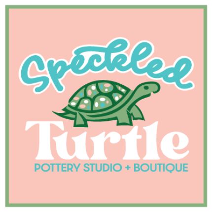 Logotyp från Speckled Turtle Pottery Studio + Boutique