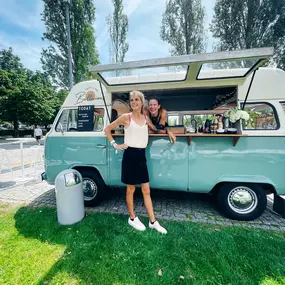 Mini Food Truck Van im Einsatz