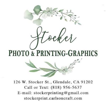 Logotyp från Stocker Photo & Printing-Graphics