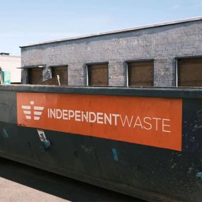 Independent Waste roll off dumpster