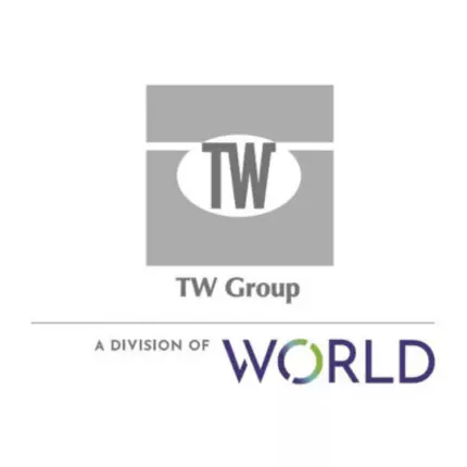 Logo fra TW Group, A Division of World