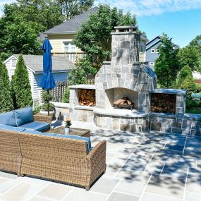 Outdoor Fireplace