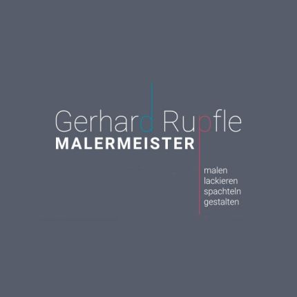 Logo von Gerhard Rupfle - Malermeister