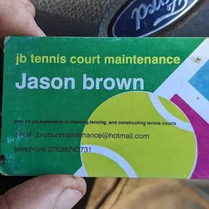 Logo de JB Tennis Court Maintenance