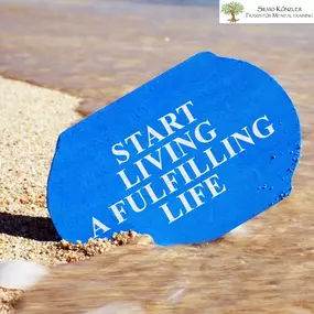 Etikette am Strand mit Lebensbotschaft