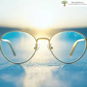 Klare Brille in der Natur