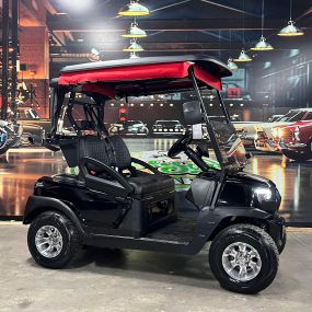 Atlas Golf Cart Black and Red