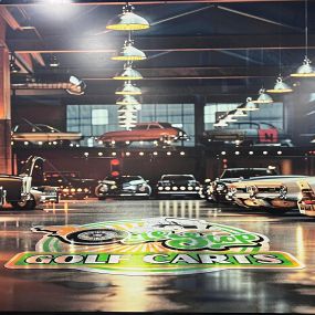 One Stop Golf Carts Mural Wall