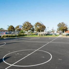 Basketball court at Brookwood at Bay Shore