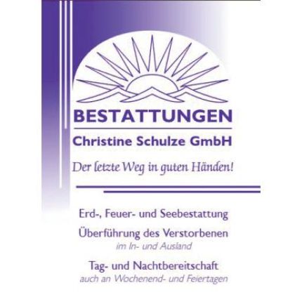 Logo von Bestattungen Christine Schulze GmbH