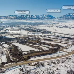 Conveniently close to schools, Deer Creek State Park, and Soldier Hollow Nordic Center