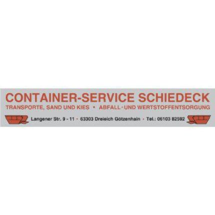 Λογότυπο από Container-Service Schiedeck